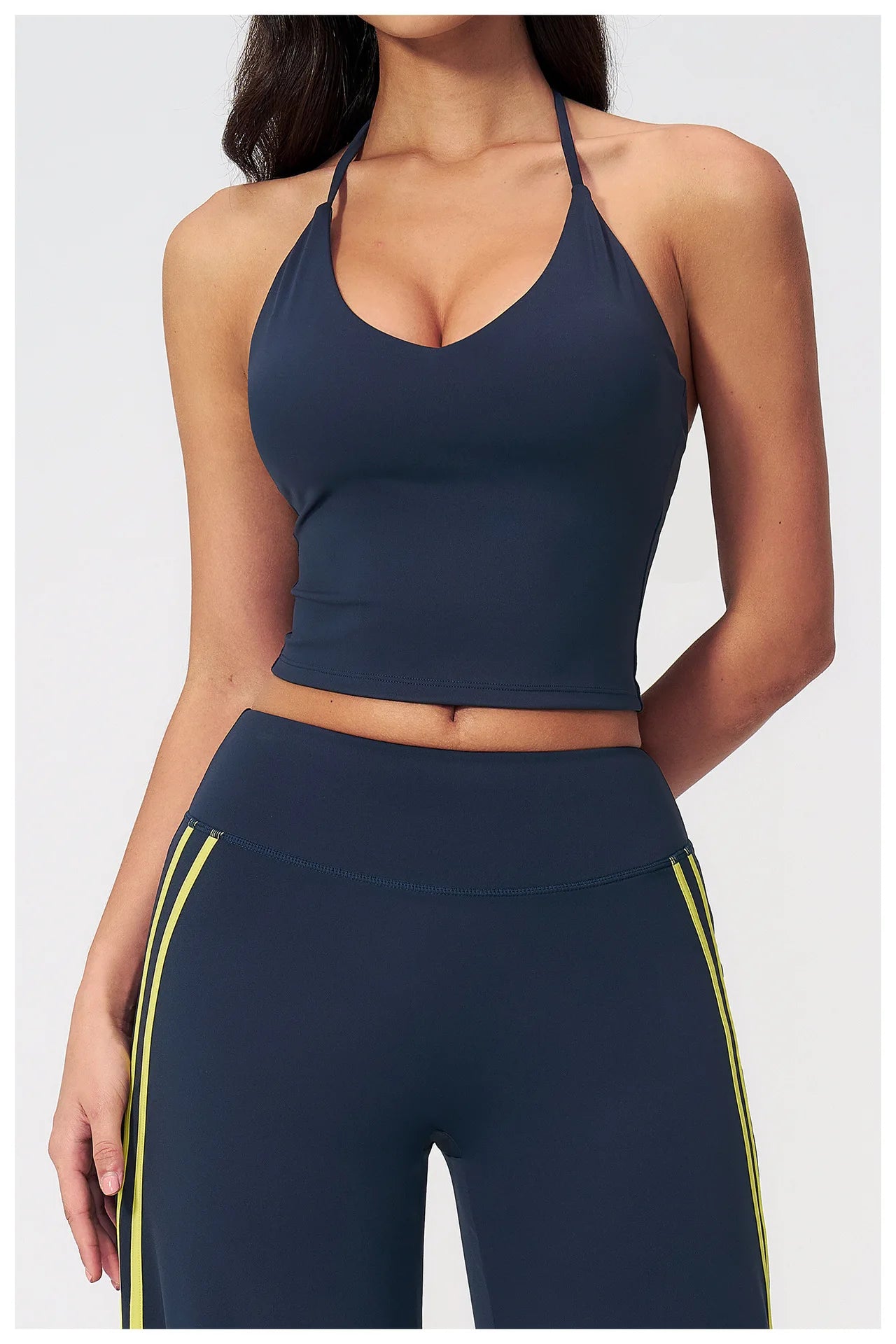 Apex Ritual – Yoga Tank Top Summer Women Deep-V – Fitness Shockproof Push Up Running Vest
