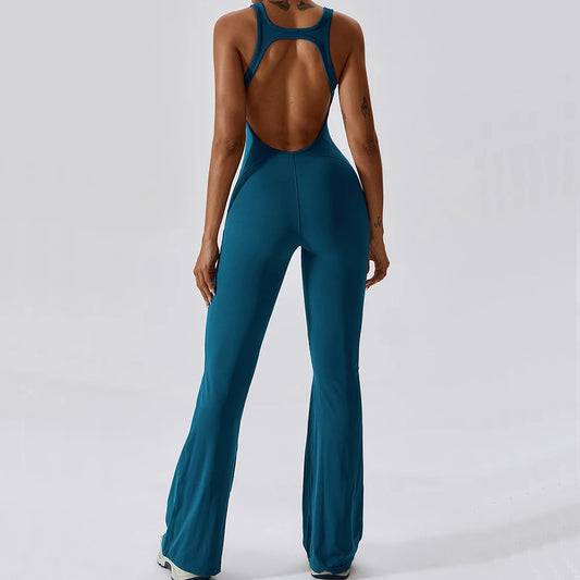 Apex Ritual – Women's One-Piece Gym Jumpsuit – Stretch Sports Bodysuit