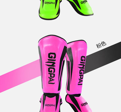 Apex Ritual – MMA & Muay Thai Boxing Shin Guards – Youth/Adult Instep Kickboxing Ankle Protector Pads