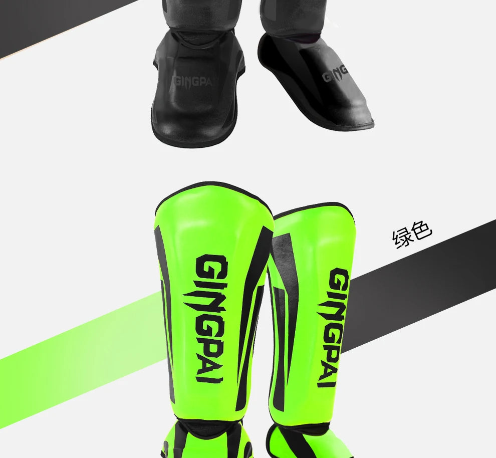 Apex Ritual – MMA & Muay Thai Boxing Shin Guards – Youth/Adult Instep Kickboxing Ankle Protector Pads