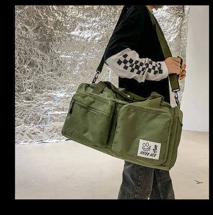 Apex Ritual Oxford Travel Duffle – Lightweight Water-Resistant Gym & Weekender Bag