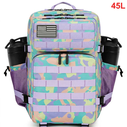 Apex Ritual 45L Tactical Backpack – Waterproof Sports, Travel & Hiking Rucksack