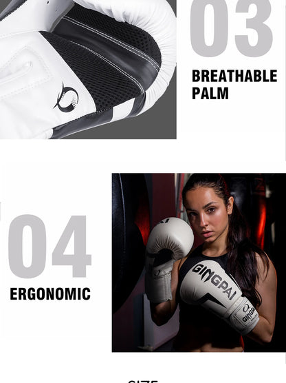 Apex Ritual – Women's 6-12oz Boxing Gloves – Muay Thai MMA Sparring & Kickboxing Mitts