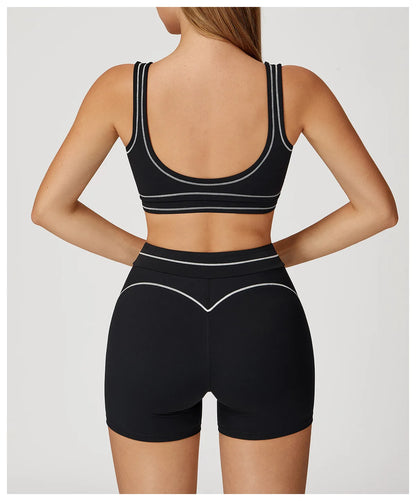 Apex Ritual – Breathable Sports Bra Women – Shockproof Push Up Gym Crop Top Summer Yoga Bra