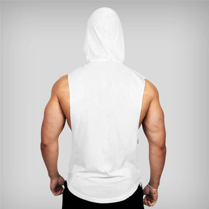 APEX RITUAL Hooded Training Cutoff – Sleeveless Performance Hoodie