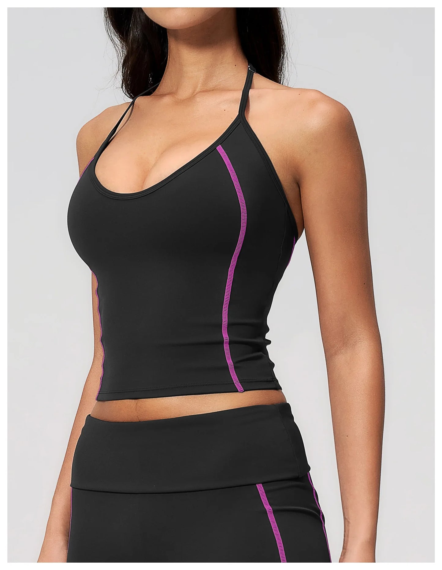 Apex Ritual – High Elastic Yoga Tank Top Women – Sports Vest Quick-Dry Workout Slim Gym Bra