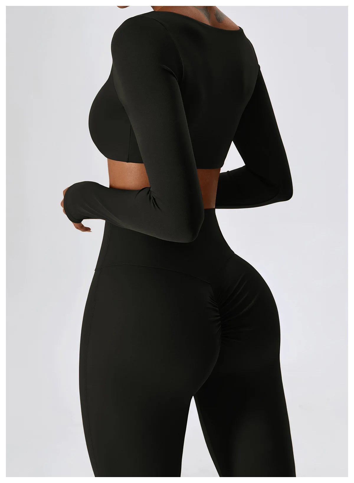 Apex Ritual – Yoga Set 2PCS Seamless Women Sportswear – Gym Legging Fitness Bra Crop Top