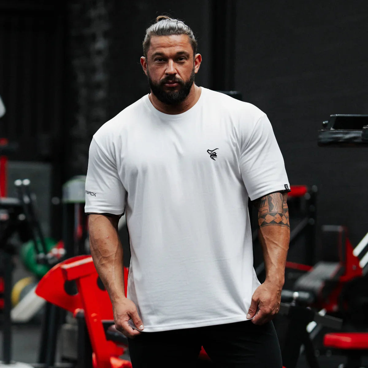 Apex Ritual – Men's Cotton Gym T-Shirt – Loose Fit Summer Round Neck Running Tee