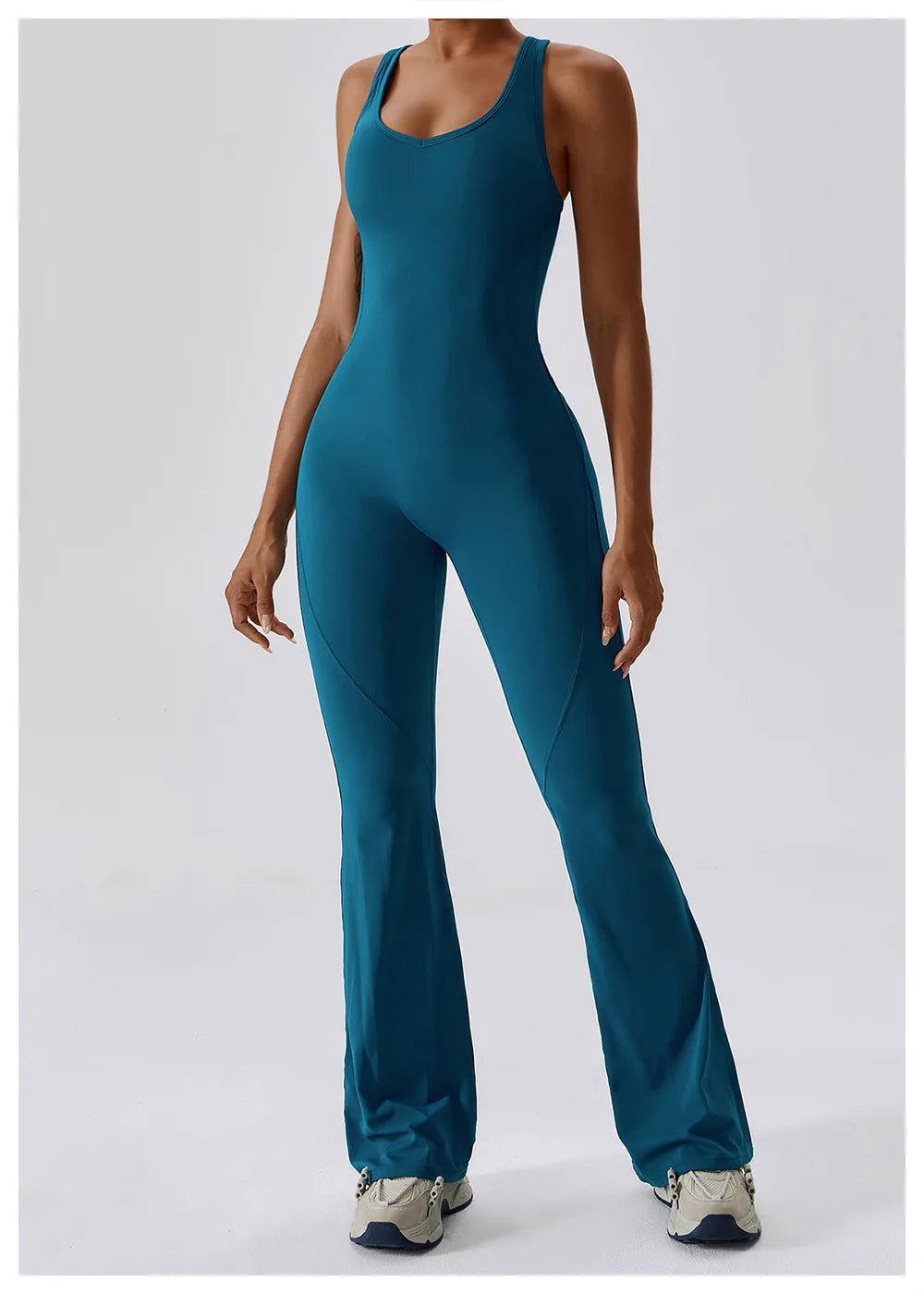 Apex Ritual – Women's One-Piece Gym Jumpsuit – Stretch Sports Bodysuit