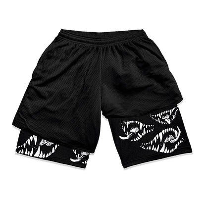 Apex Ritual – Men's 2-in-1 Training Shorts – Quick-Dry Double-Layered Gym Running Shorts