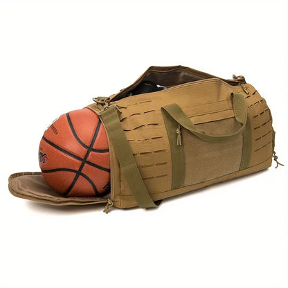 Apex Ritual 40L Gym Duffle Bag – Travel Sports Bag with Shoe Compartment