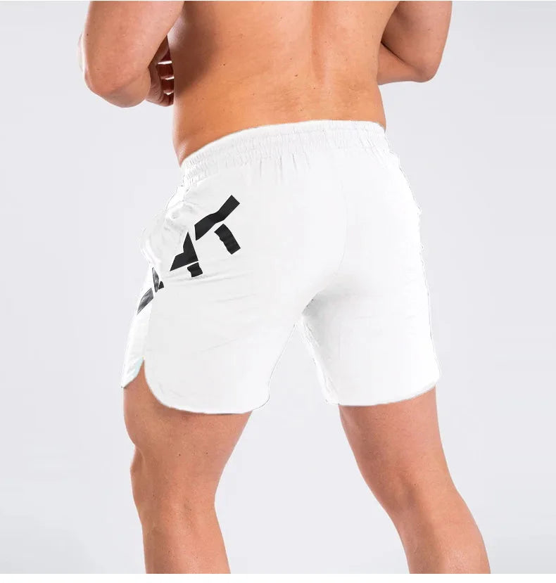 Apex Ritual – メンズ 夏用 ジム フィットネス スキニー カジュアル ショートパンツ – 速乾性 バスケットボール ジョガー スウェットパンツ