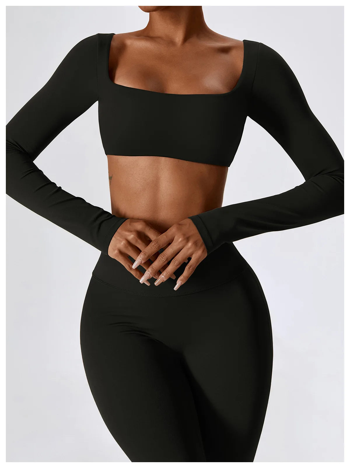 Apex Ritual – Yoga Set 2PCS Seamless Women Sportswear – Gym Legging Fitness Bra Crop Top