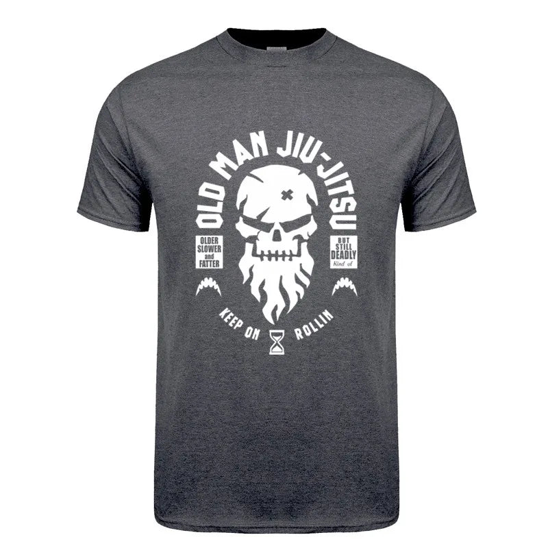 Apex Ritual – BJJ Jiu-Jitsu Training T-Shirt – Short Sleeve Quick-Dry Sports Top
