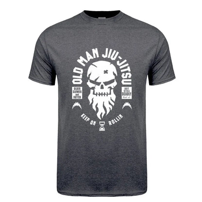 Apex Ritual – BJJ Jiu-Jitsu Training T-Shirt – Short Sleeve Quick-Dry Sports Top