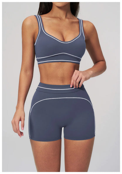 Apex Ritual – Breathable Sports Bra Women – Shockproof Push Up Gym Crop Top Summer Yoga Bra