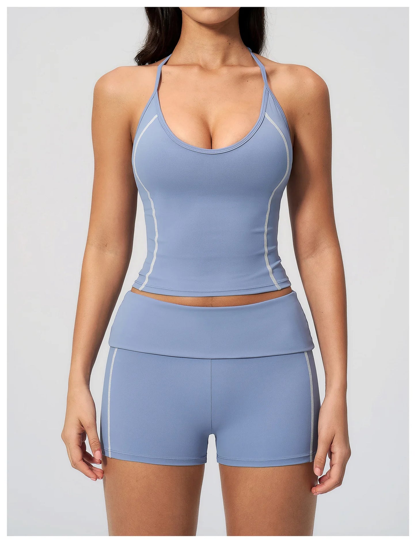 Apex Ritual – High Elastic Yoga Tank Top Women – Sports Vest Quick-Dry Workout Slim Gym Bra