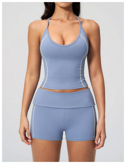 Apex Ritual – High Elastic Yoga Tank Top Women – Sports Vest Quick-Dry Workout Slim Gym Bra