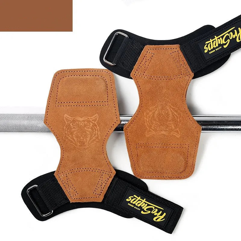 Apex Ritual Leather Lifting Grips – Cowhide Palm Protectors for Pull-Ups & Weightlifting