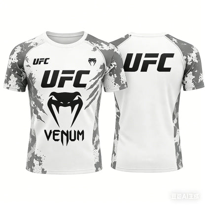 Apex Ritual – Boxing Match Oversized T-Shirt – Quick-Dry Breathable Sports Summer Tee