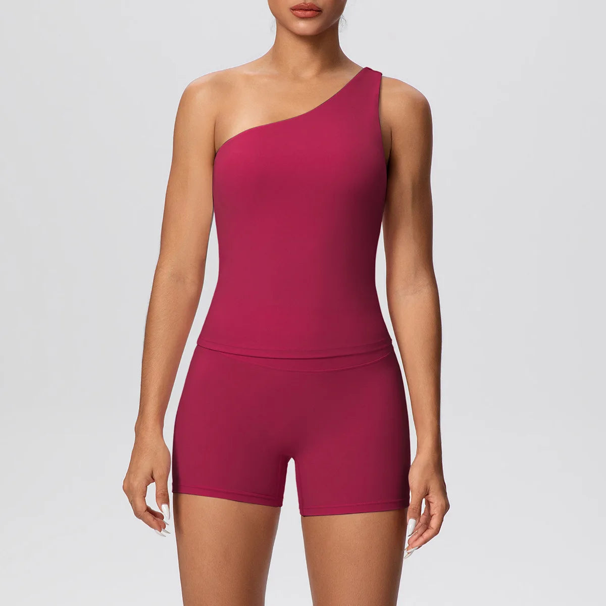 Apex Ritual Women's 2-Piece Sports Set – Push-Up Bra & Shorts