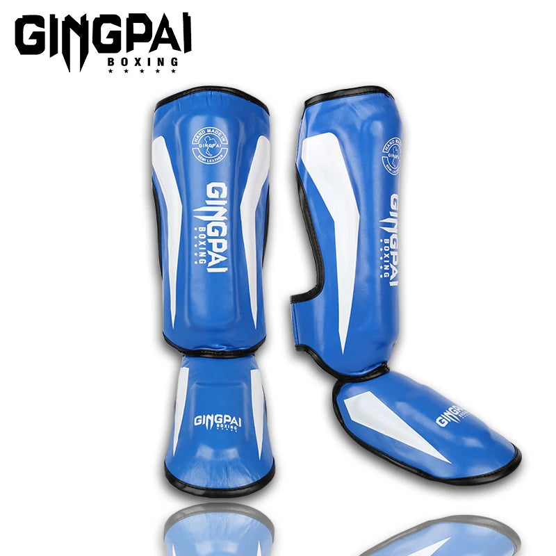 Apex Ritual – MMA & Muay Thai Boxing Shin Guards – Youth/Adult Instep Kickboxing Ankle Protector Pads