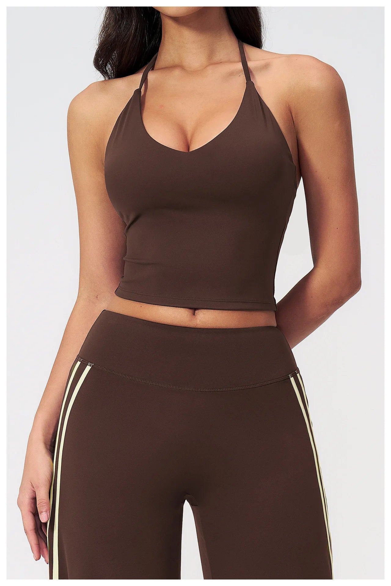 Apex Ritual – Yoga Tank Top Summer Women Deep-V – Fitness Shockproof Push Up Running Vest