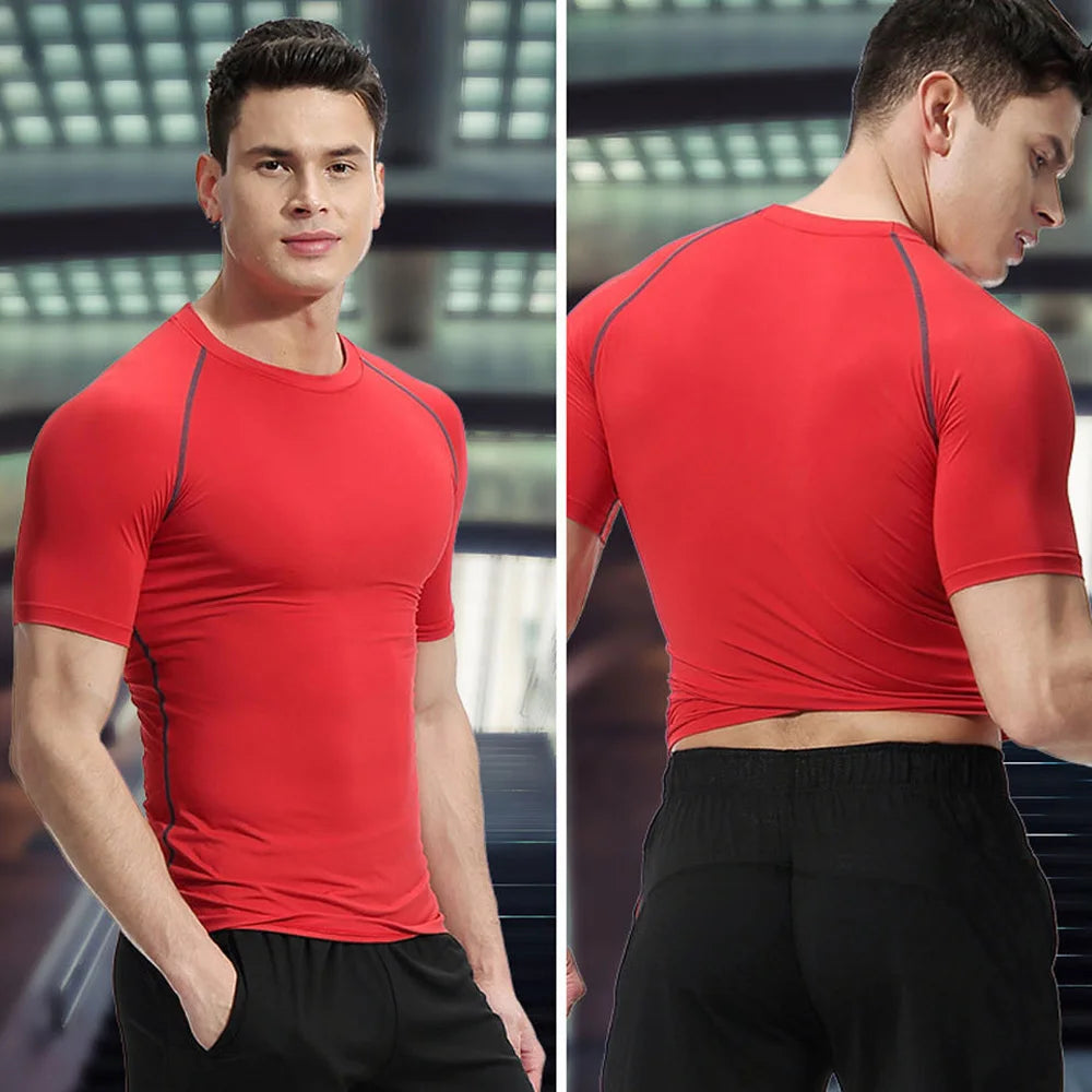 Apex Ritual Men's Compression Set – 3D Print Rash Guard Top & Shorts