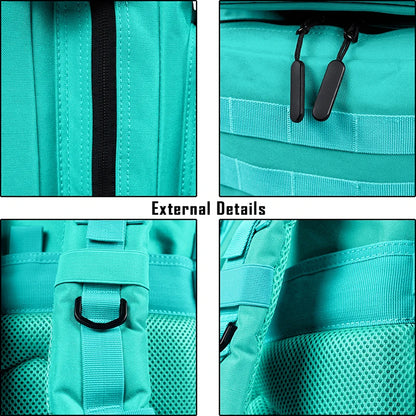 Apex Ritual 45L Tactical Backpack – Waterproof Sports, Travel & Hiking Rucksack