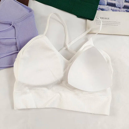 Apex Ritual – Women's Crossback Sports Bra – Removable Pads, Breathable Training Bra