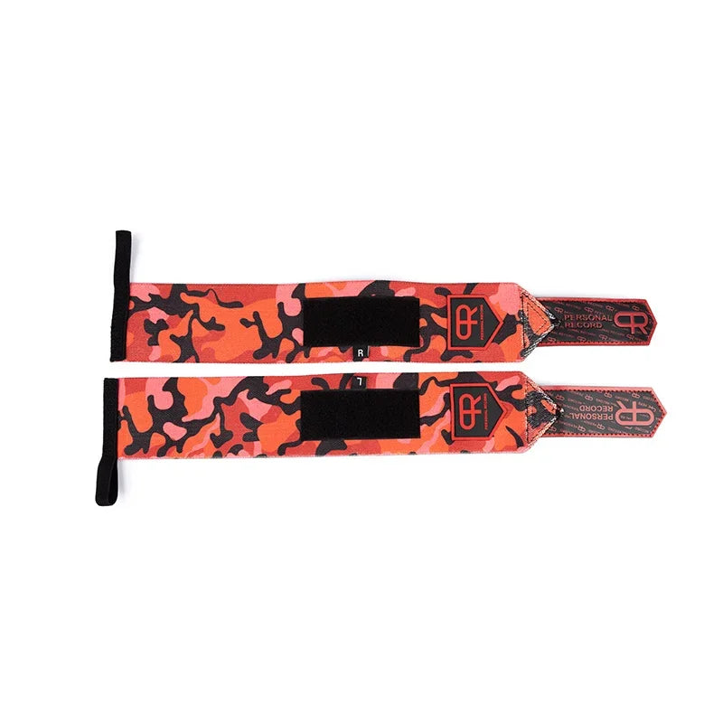 Apex Ritual – Camouflage Weightlifting Wrist Strap – Gym Fitness Wrist Wraps Band Strength Training (1 Pair)