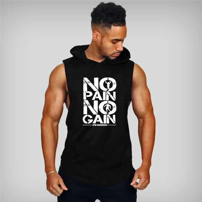 APEX RITUAL Hooded Training Cutoff – Sleeveless Performance Hoodie