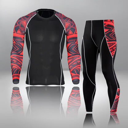 Apex Ritual – Men's Thermal Underwear Sets Compression Sport Suit – Quick Drying Long Johns