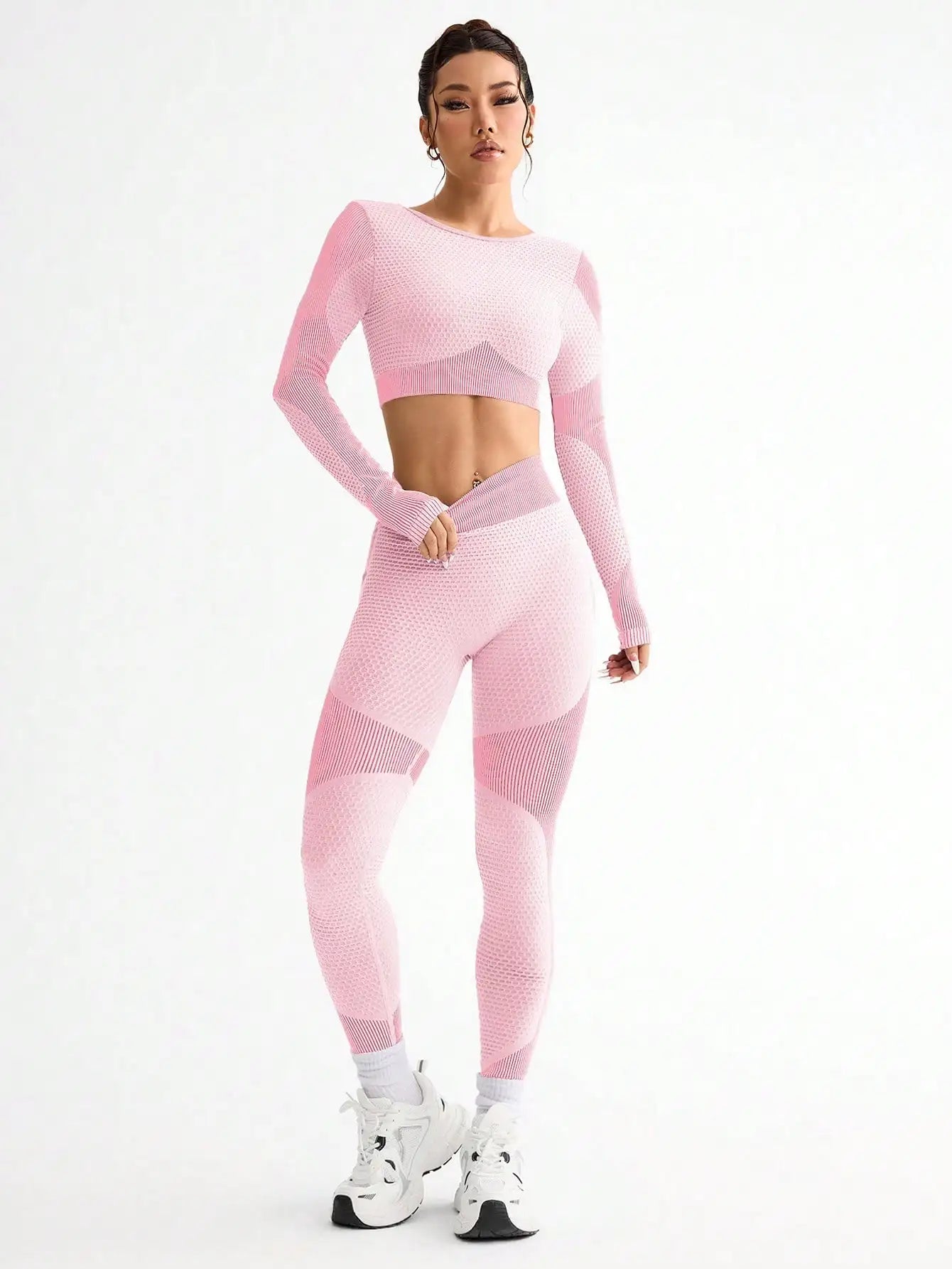 Apex Ritual – Women's 2-Piece Seamless Yoga Set – Bra & Leggings