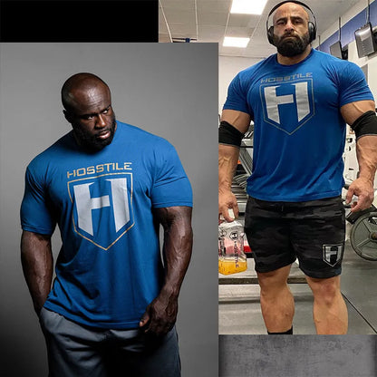 Apex Ritual – Men's Retro Graphic Gym Tee – Loose Fit Cotton T-Shirt