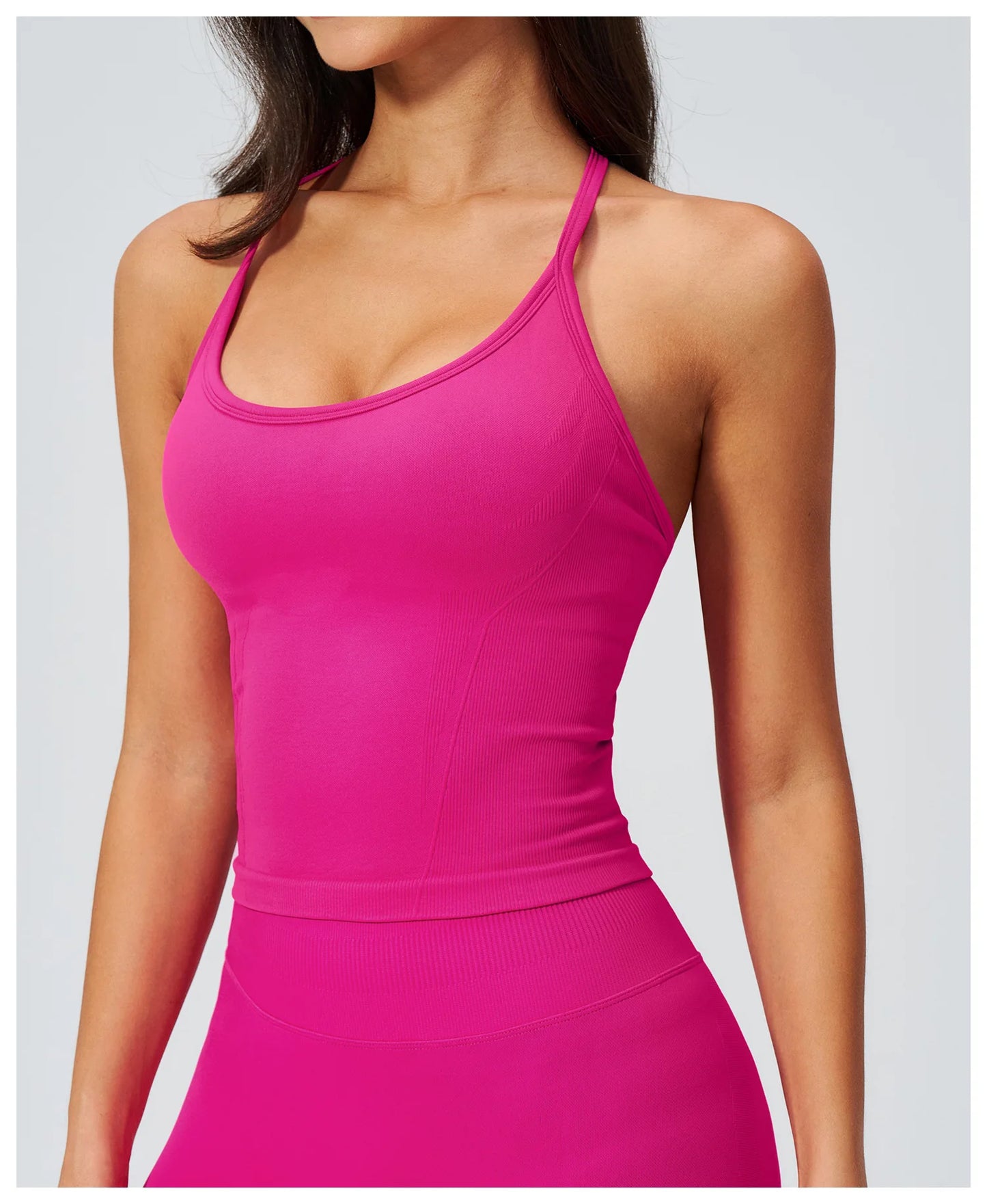 Apex Ritual – New Tight Sports Vest for Women – Seamless Yoga Bra Shockproof High Strength Sports Bra