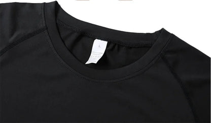 Apex Ritual Men's Training Set – Short-Sleeve Tee & Quick-Dry Mesh Shorts