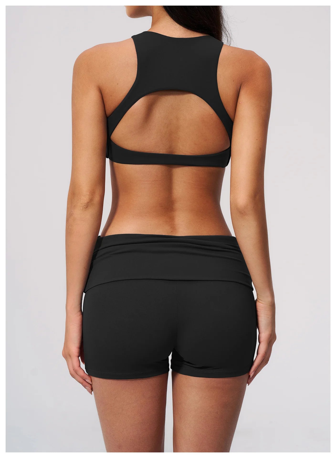 Apex Ritual – Hollow Back Sports Bra Women – Push Up Quick-Dry Fitness Yoga Underwear