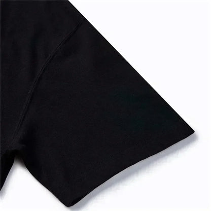 Apex Ritual – Men's Elastic Round Neck Fitness T-Shirt – Breathable Cotton Training Sport Tee