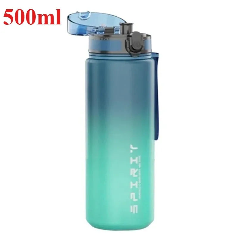 Apex Ritual – Motivational Sports Water Bottle 500ml–1000ml – Leak-Proof BPA-Free Gym Drinking Bottle