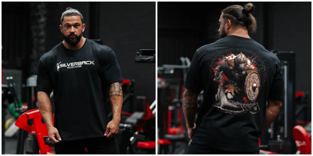 Apex Ritual – Oversized Gym T-Shirt – Loose Breathable Bodybuilding Fitness Tee