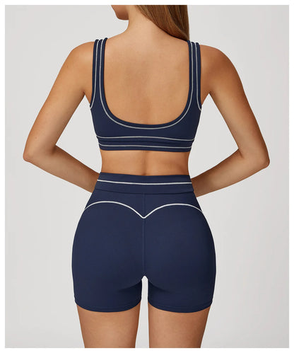 Apex Ritual – Breathable Sports Bra Women – Shockproof Push Up Gym Crop Top Summer Yoga Bra