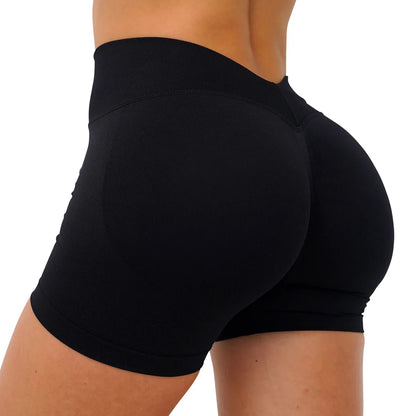 APEX RITUAL Women's Seamless Training Shorts – V-Waist Compression