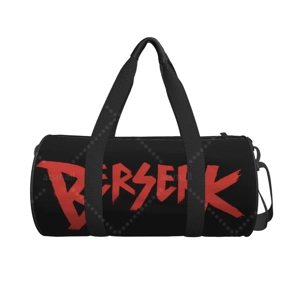 Apex Ritual – Anime Print Round Duffel Bag – Durable Outdoor Yoga Fitness & Travel Duffle Bag