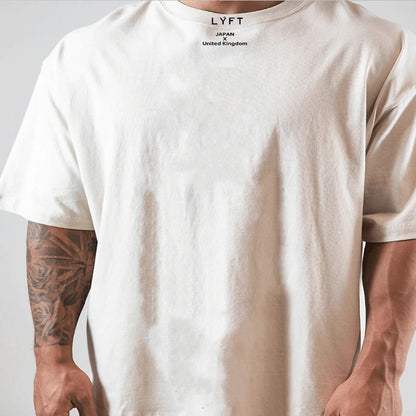 Apex Ritual – JAPAN & UK Cotton Gym Running T-Shirt – Short Sleeve Workout Training Tee