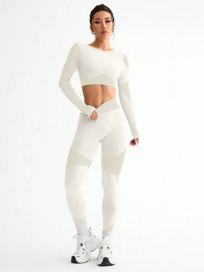 Apex Ritual – Women's 2-Piece Seamless Yoga Set – Bra & Leggings
