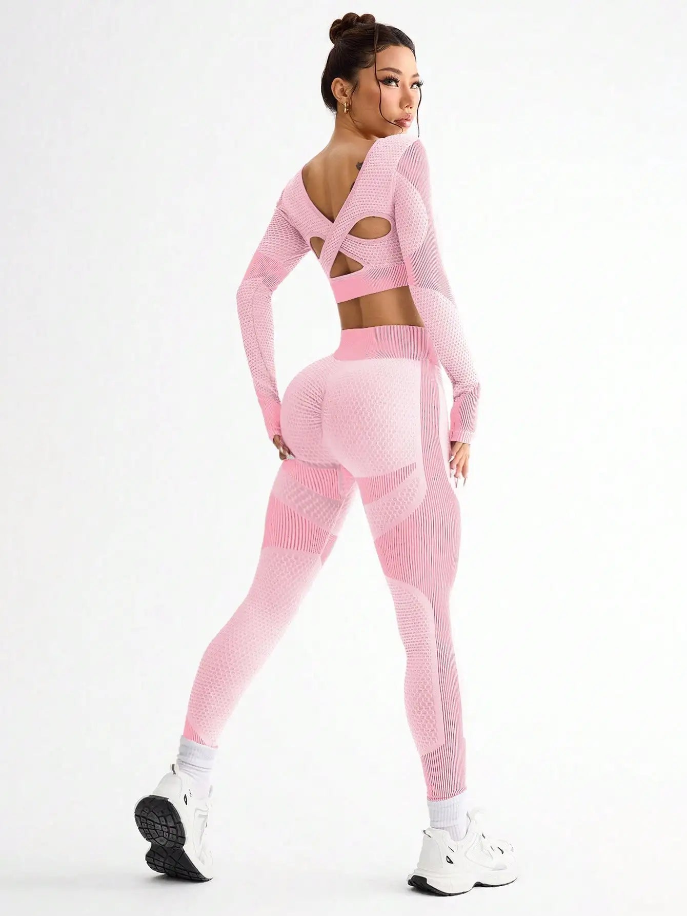 Apex Ritual – Women's 2-Piece Seamless Yoga Set – Bra & Leggings