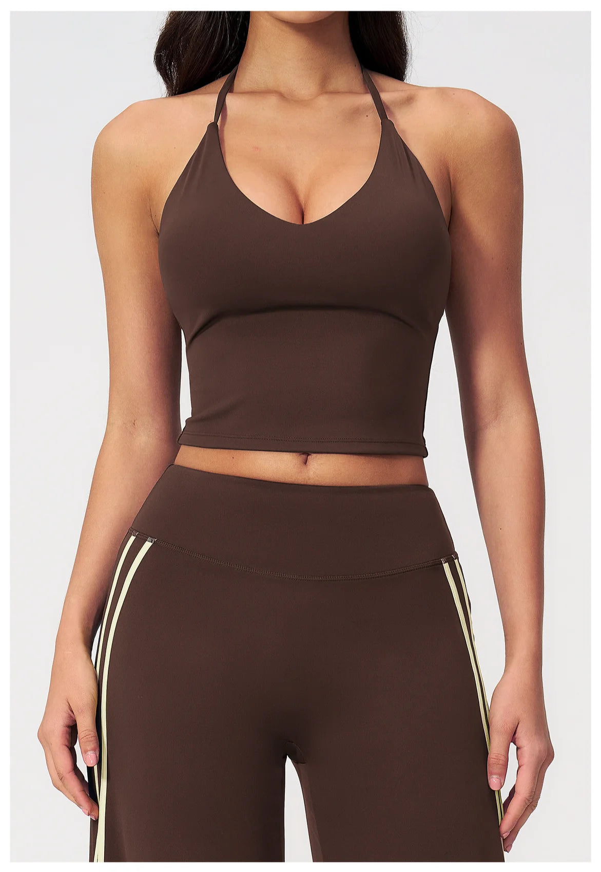 Apex Ritual – Yoga Tank Top Summer Women Deep-V – Fitness Shockproof Push Up Running Vest