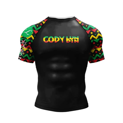 Apex Ritual – No Gi BJJ Rashguard – Jiu-Jitsu Kickboxing Polyester Compression Sports T-Shirt