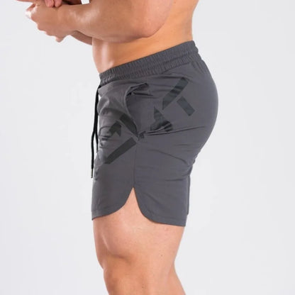 Apex Ritual – メンズ 夏用 ジム フィットネス スキニー カジュアル ショートパンツ – 速乾性 バスケットボール ジョガー スウェットパンツ